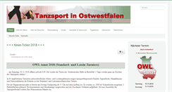 Desktop Screenshot of owl-tanzt.de
