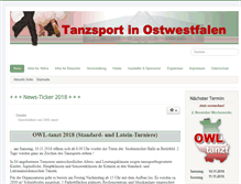 Tablet Screenshot of owl-tanzt.de